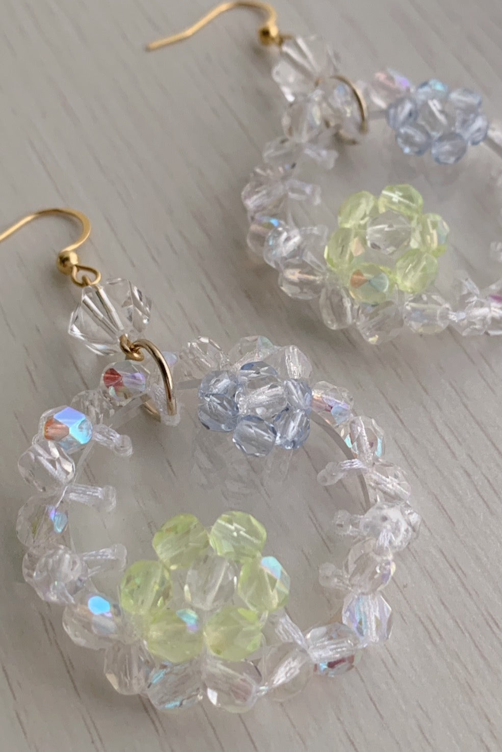 パステルカラー花のピアス パステルフラワーピアス・イヤリング – FreeakyAccessory(フリー